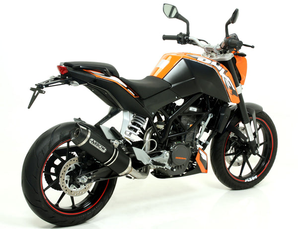 Street Thunder aluminium "Dark" silencer with carby end cap