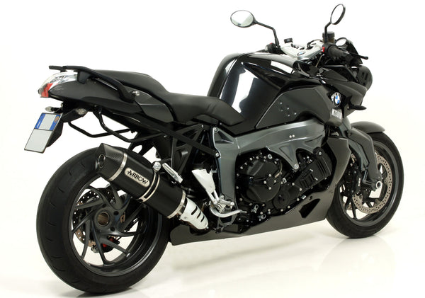 Maxi Race-Tech aluminium "Dark" silencer with carby end cap