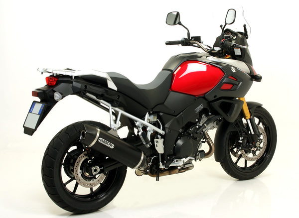 Maxi Race-Tech aluminium "Dark" silencer with carby end cap