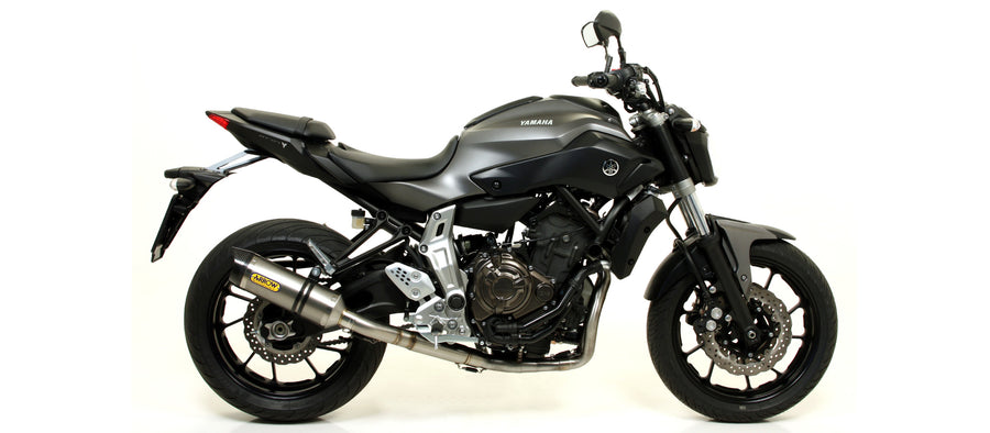 Thunder titanium silencer with carby end cap high version