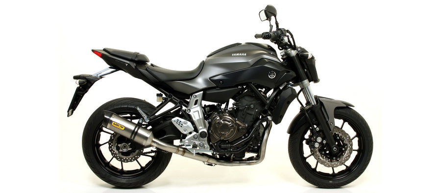 ARROW | Yamaha Mt-07 '14-16/Tracer 700 '16 Homol. Carbon Thunder Silencer With Carbon End Cap For Arrow Collector — representative ARROW official product image