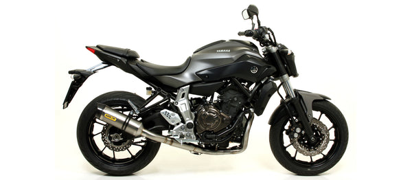 Thunder titanium silencer with carby end cap high version