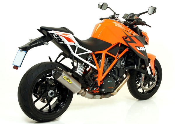 Race-Tech titanium silencer with carby end cap
