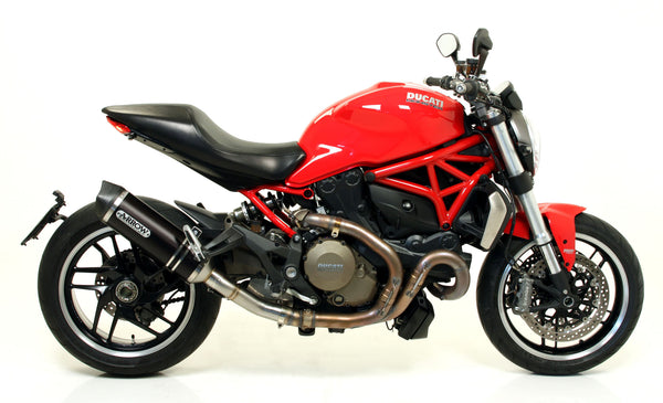 Race-Tech aluminium "Dark" silencer with carby end cap