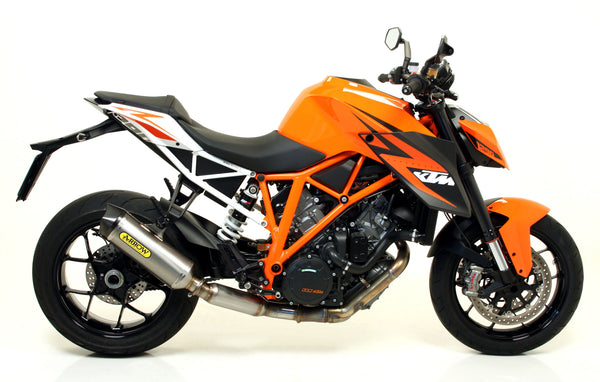 Race-Tech titanium silencer with carby end cap