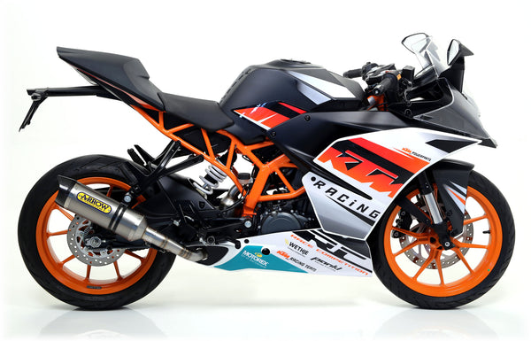 Street Thunder titanium silencer with carby end cap