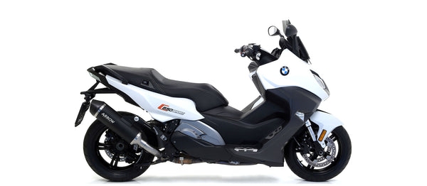 Race-Tech aluminium "Dark" silencer with carby end cap