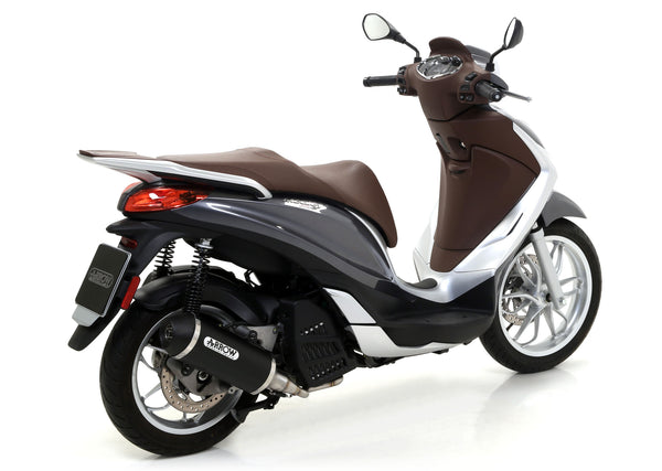 Urban aluminium "Dark" silencer with steel "Dark" end cap