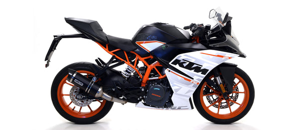 Thunder aluminium "Dark" silencer with carby end cap
