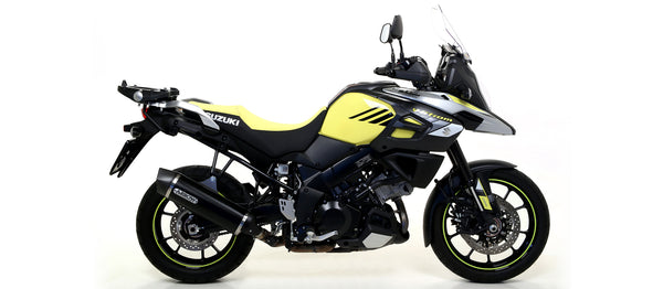 Maxi Race-Tech aluminium "Dark" silencer with carby end cap