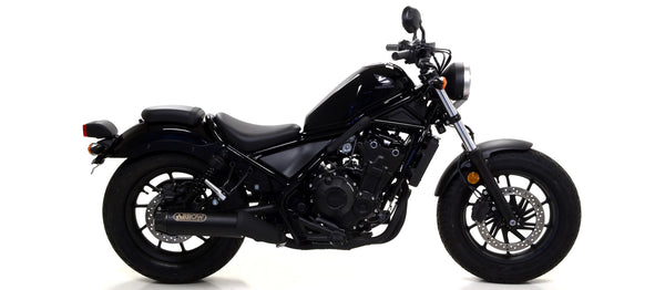 Rebel "Dark" silencer with carbon end cap