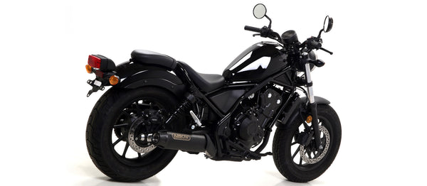 Rebel "Dark" silencer with carbon end cap