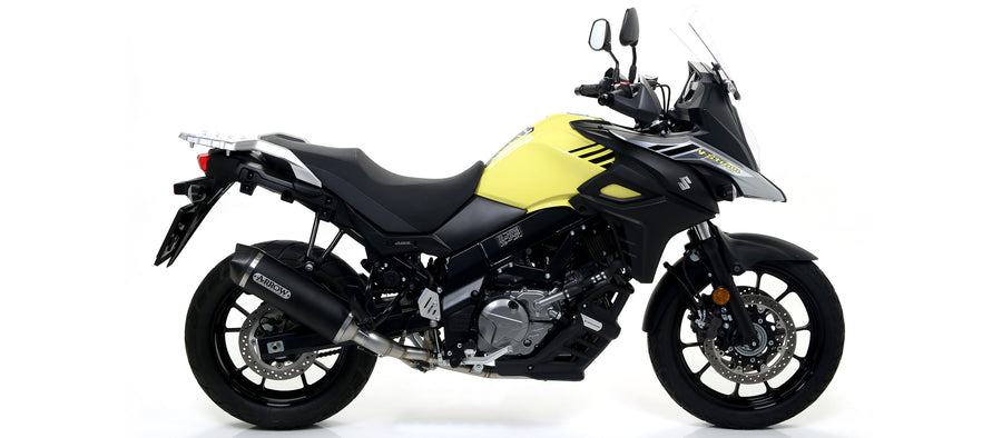 Race-Tech aluminium "Dark" silencer with carby end cap