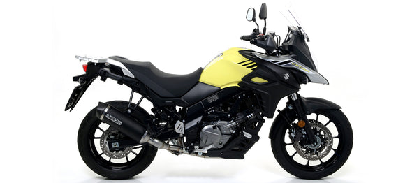 Race-Tech aluminium "Dark" silencer with carby end cap