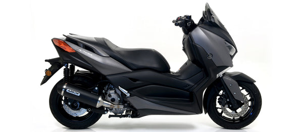 Urban aluminium "Dark" silencer with steel "Dark" end cap