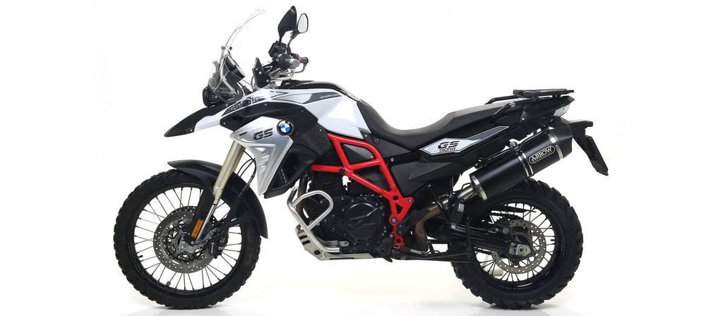 Maxi Race-Tech aluminium "Dark" silencer with carby end cap