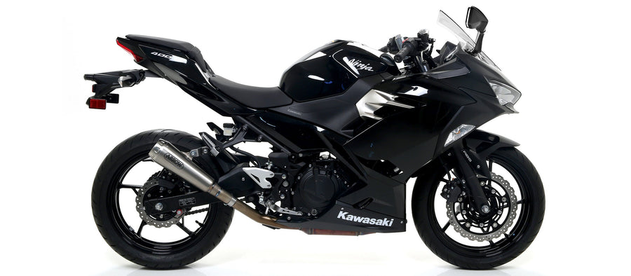 ARROW | Kawasaki Ninja 400/Z400 '18/19 Steel Racing Collectors Without Catalyst For Original And Arrow Silencers — representative ARROW official product image