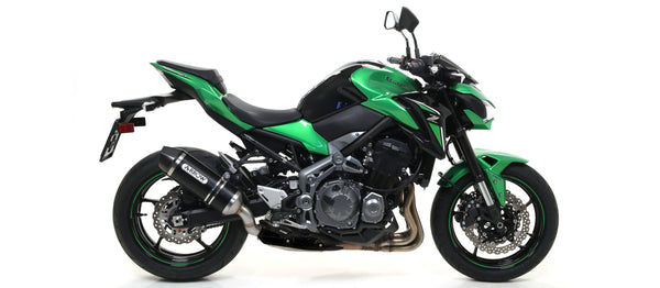 Race-Tech aluminium "Dark" silencer with carby end cap