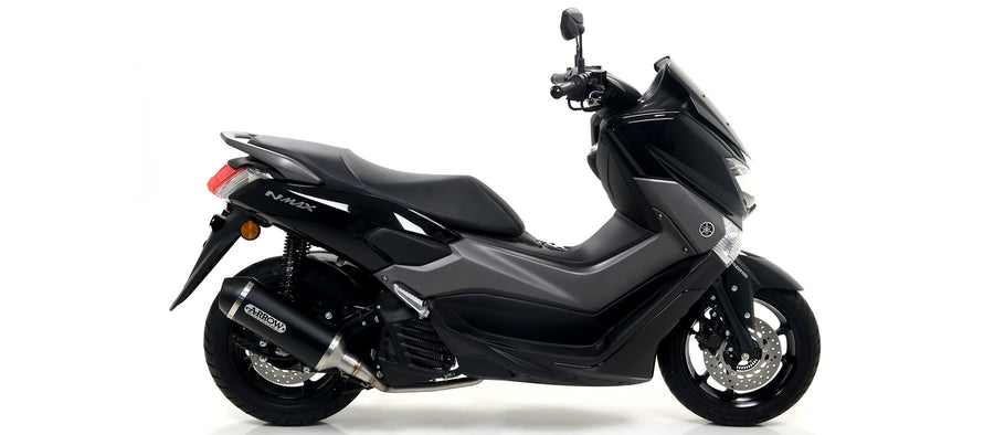 Urban aluminium "Dark" silencer with steel "Dark" end cap