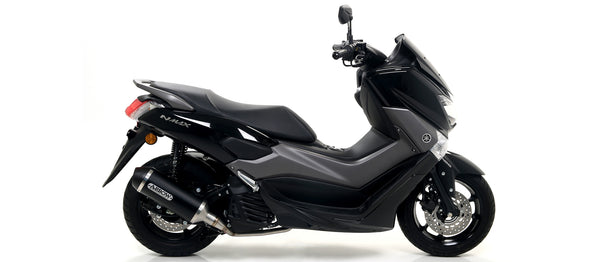 Urban aluminium "Dark" silencer with steel "Dark" end cap