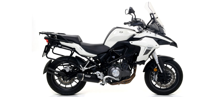 Race-Tech aluminium "Dark" silencer with carby end cap