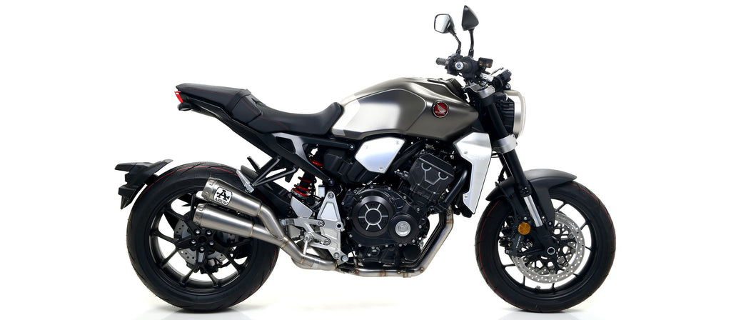 Full system with Pro-Race titanium double silencers