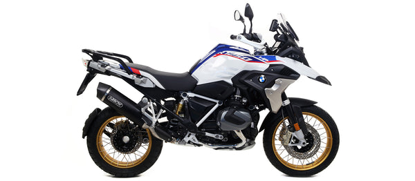Maxi Race-Tech aluminium "Dark" silencer with carby end cap