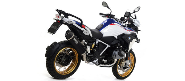 Maxi Race-Tech aluminium "Dark" silencer with carby end cap