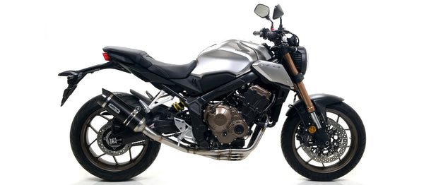 Thunder aluminium "Dark" silencer with carby end cap