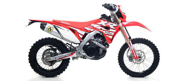 Race-Tech aluminium silencer with carby end cap