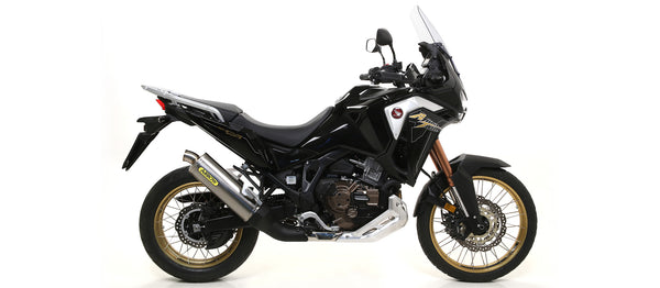 Maxi Race-Tech Titanium silencer with steel end cap