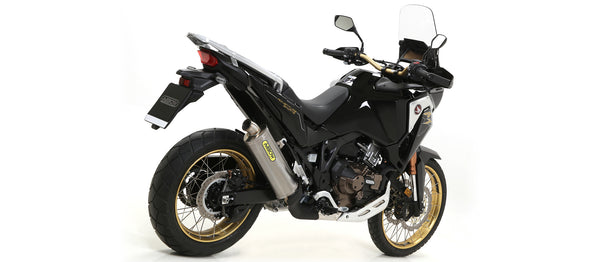 Maxi Race-Tech Titanium silencer with steel end cap