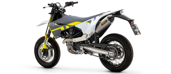 Race-Tech titanium silencer kit