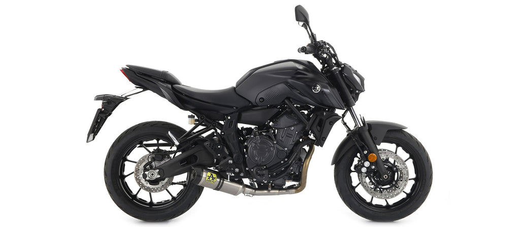 ARROW | Yamaha Mt-07 '21 Racing Full System Withgp Silencer — representative ARROW official product image