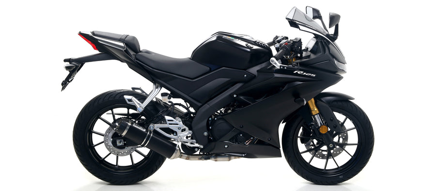 Thunder aluminium "Dark" silencer with carby end cap