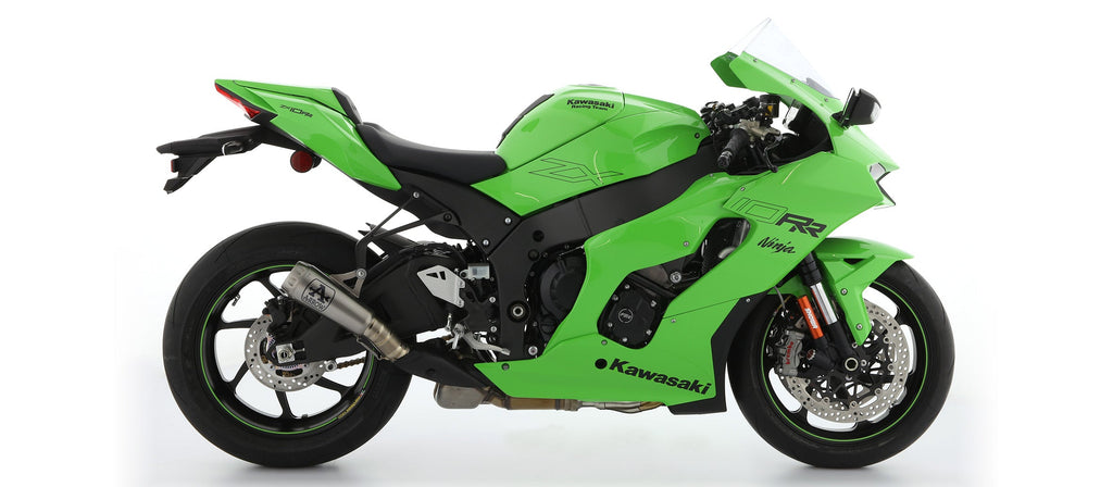 ARROW | Kawasaki Zx-10rr '21 Homologated Nichromdark Pro Race Silencer + Titanium Link Pipe — representative ARROW official product image