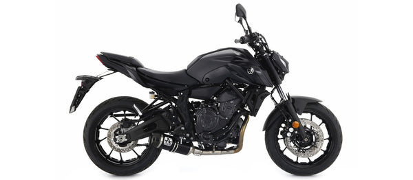 Full system with Thunder aluminium "Dark" silencer with carbon fibre end cap