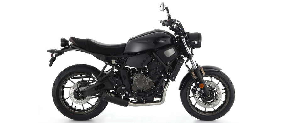 Rebel silencer with aluminium "Dark" end cap