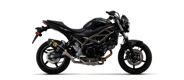 Race-Tech aluminium "Dark" silencer with carby end cap