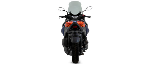 Urban aluminium "Dark" silencer with steel "Dark" end cap