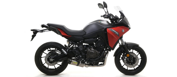 Full system with Thunder titanium silencer with carbon fibre end cap