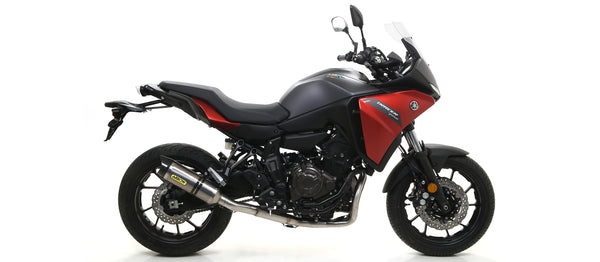 Full system high version with Thunder titanium silencer with carbon fibre end cap