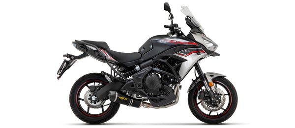 Full system with Race-Tech aluminium "Dark" silencer