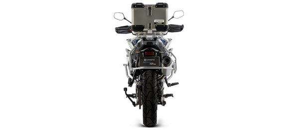 Race-Tech aluminium silencer with carby end cap