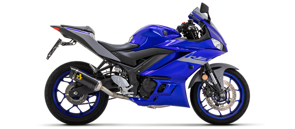 Full system with Thunder carbon fibre silencer