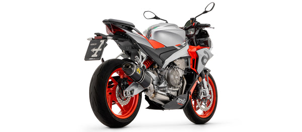 Full system with Indy Race aluminium "Dark" silencer