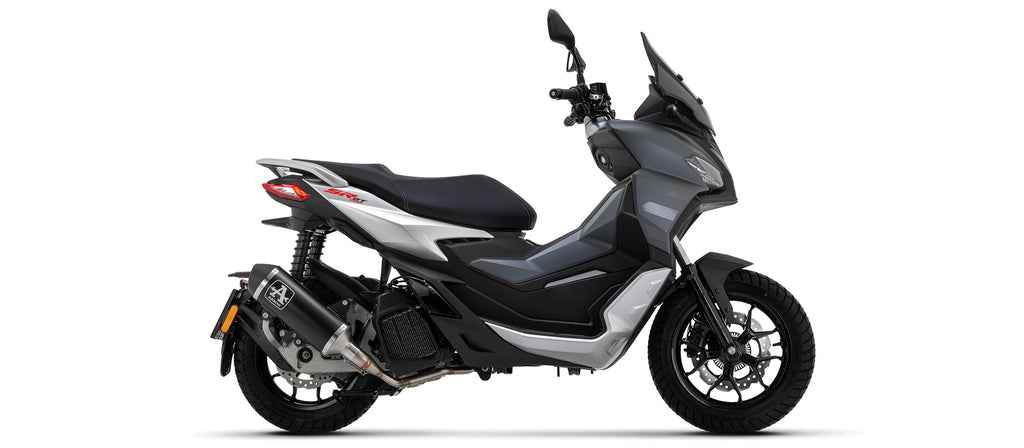 Full system Urban aluminium "Dark" with steel "Dark" end cap