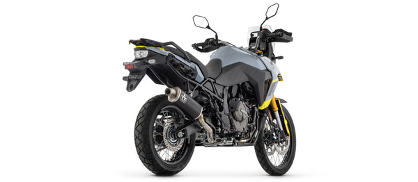Full system with Indy Race aluminium "Dark" silencer