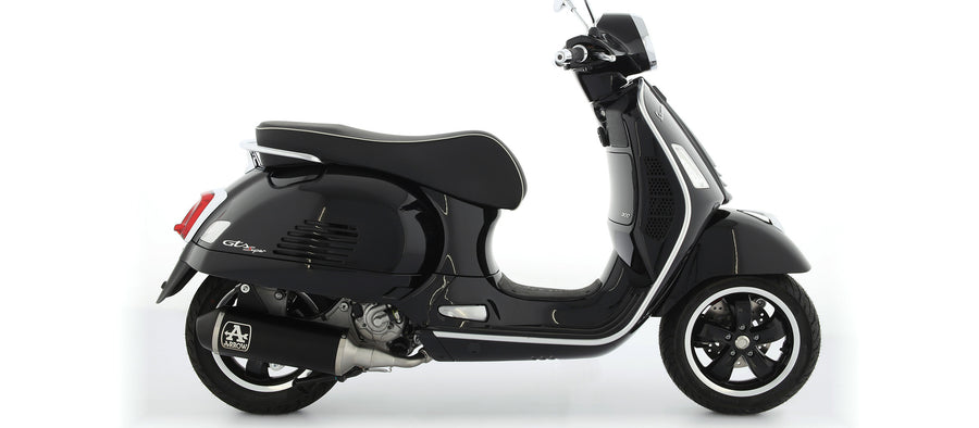 Urban aluminium "Dark" silencer with steel "Dark" end cap