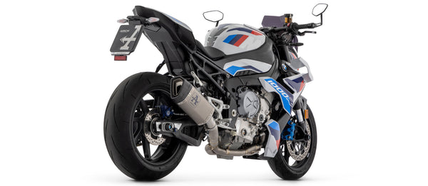 Full system with Pista titanium silencer